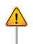 Yellow exclamation mark danger sign