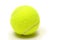 Yellow Felt Tennis Ball over White