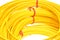 Yellow fiber optic cables