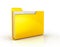 Yellow file folder