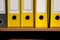 Yellow files row