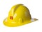 Yellow fireman helmet