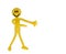 Yellow Flexi-plastic Figure 2