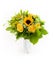 Yellow flowers bouquet