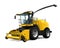 Yellow Forage Harvester