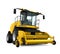 Yellow Forage Harvester