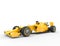 Yellow Formula One Car