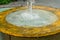 Yellow Fountain Closeup 2