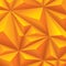 Yellow geometrical background. polygonal background.