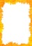 Yellow Gerbera frame