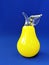 Yellow glass pear design