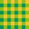 Yellow Green Chessboard Background