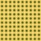 Yellow and green flower mosaic detailed seamless textured pattern background