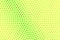 Yellow green halftone vector background. Sparse halftone texture. Diagonal dotwork gradient. Vibrant dotted halftone