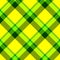 Yellow green oblique checkered pattern