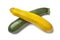 Yellow and green zucchini