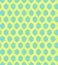 Yellow grid chain on blue background pattern