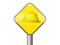 Yellow hard hat safety symbol vector icon