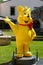 Yellow Haribo bear statue
