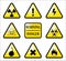 Yellow Hazard Triangles