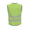 Yellow High Visibility Safety Jacket. Isolated 3D Illustration On White Background