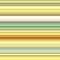 Yellow horizontal stripes interspersed with white, light bluish-green and ocher stripes. Seamless striped light pattern