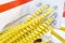 Yellow hoses hydraulic system