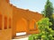 Yellow house in El Gouna town, Egypt