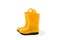 Yellow Kids Galoshes Boots Rain