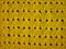 Yellow knitted abstract