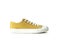 Yellow lace unisex sneaker sports footwear isolated white background