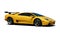Yellow Lamborghini - Side View