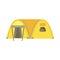 Yellow Large Family Bright Color Tarpaulin Tent