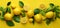 yellow lemon juicy food summer natural fruit minimal healthy background fresh. Generative AI.