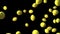 yellow lemon loop particle animation