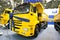 Yellow Lorry dump car Kamaz