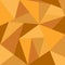 Yellow low poly colourful texture background, vector illustration