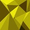 Yellow low poly design element background