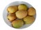 Yellow mango. clipping path