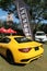 Yellow Maserati sportscar in south Florida