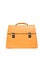 Yellow men briefcase isolated over white