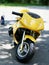 Yellow mini motor bike