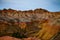 Yellow Mounds in Badlands National Park