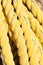 Yellow nylon rope