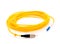 yellow optic fiber cables