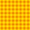 Yellow and orange check pattern, square seamless tile