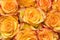 Yellow and Orange Roses Bouquet