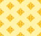 Yellow and orange thailand pattern background