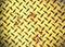 Yellow Painted Diamond Checker Steel Plate