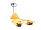 Yellow pallet truck